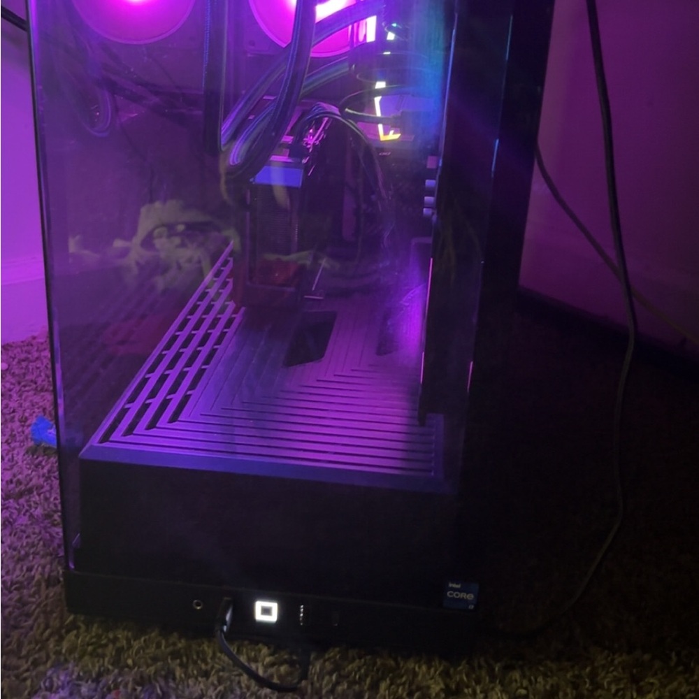 RGB Gaming PC Case with Glass Panel